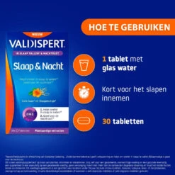 Valdispert Nacht Melatonine 5-HTP L-Tryptofaan -Verzorgingsproducten 1001856 3