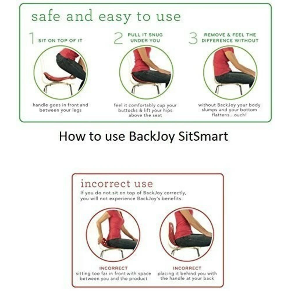 Backjoy Sitsmart Posture Plus 5 Backjoy Sitsmart Posture Plus - Afbeelding 3
