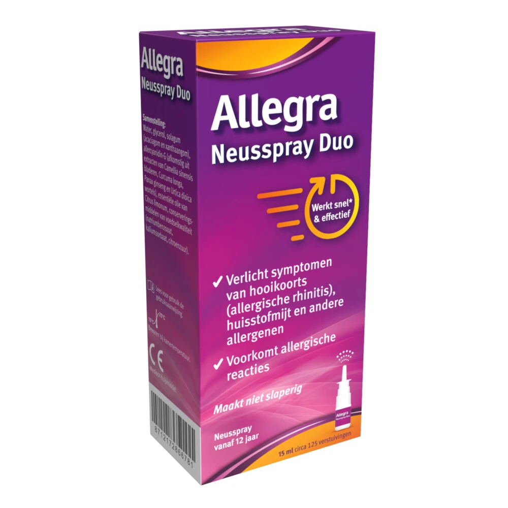 Allegra Neusspray Duo 4 Allegra Neusspray Duo - Afbeelding 2