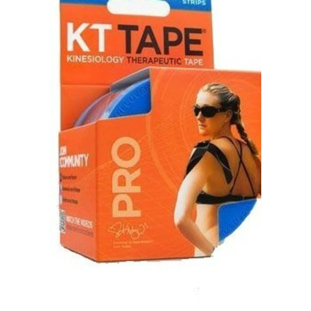 KT Tape Pro Strips Blauw Rol 3 KT Tape Pro Strips Blauw Rol