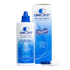 3x Unicare Alles-In-Een Vloeistof Zachte Contactlenzen 7 3x Unicare Alles-In-Een Vloeistof Zachte Contactlenzen -Verzorgingsproducten 1022479 3