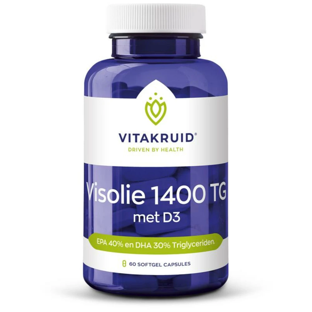 Vitakruid Visolie 1400 TG Met D3 3 Vitakruid Visolie 1400 TG Met D3