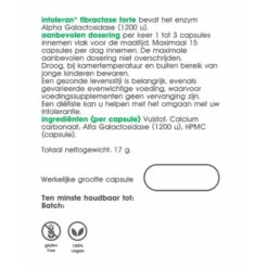 Intoleran Fibractase -Verzorgingsproducten 1036712 3