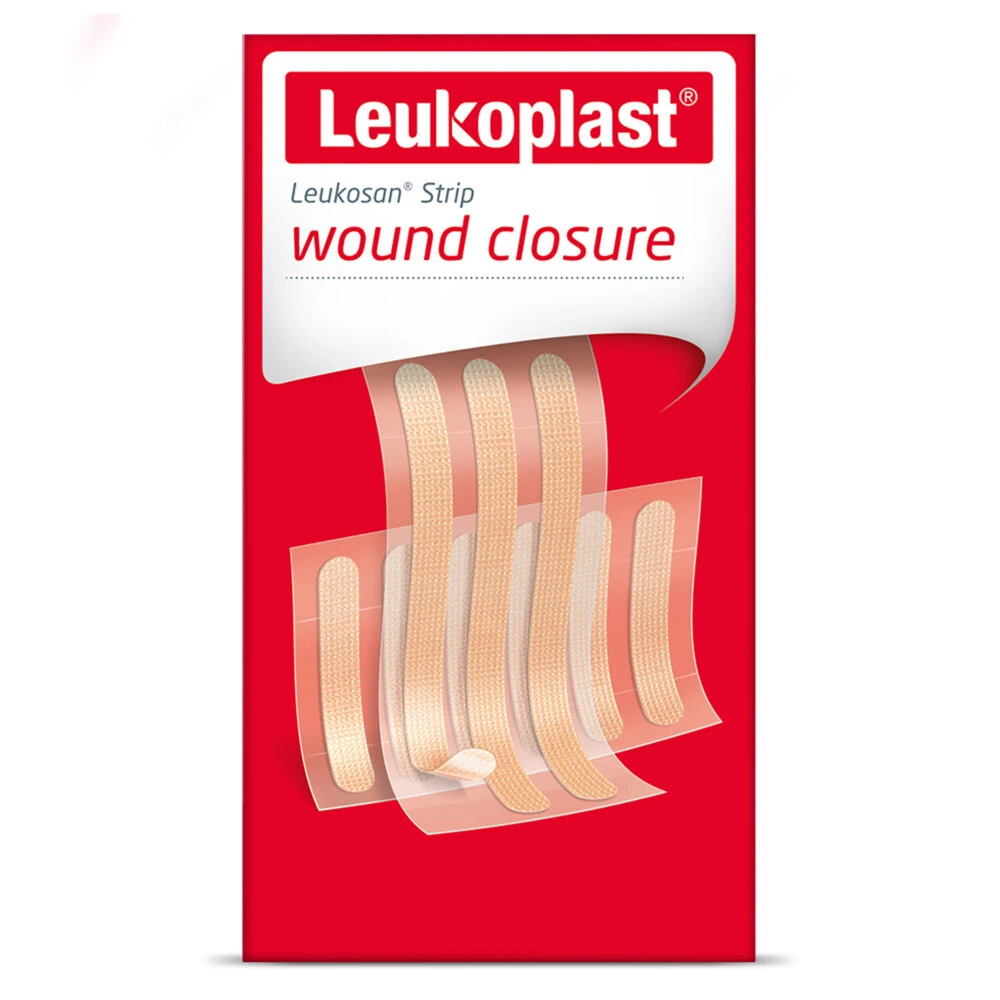 3x Leukoplast Leukosan® Strips Hechtstrip 3 3x Leukoplast Leukosan® Strips Hechtstrip