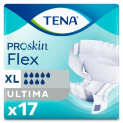 3x TENA Flex Proskin Ultima Extra Large