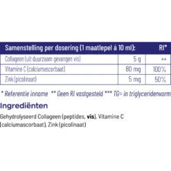 Vitakruid Pure Viscollageen Poeder Met C En Zink 9 Vitakruid Pure Viscollageen Poeder Met C En Zink -Verzorgingsproducten 1058235 4