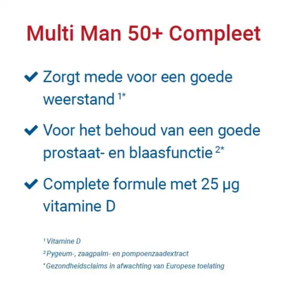 Vitalize Multi Man 50+ 4 Vitalize Multi Man 50+ - Afbeelding 2