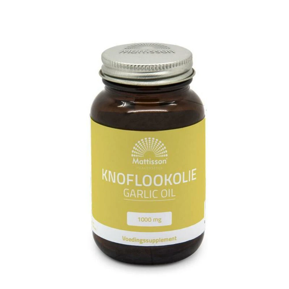 2x Mattisson Knoflookolie 1000mg 3 2x Mattisson Knoflookolie 1000mg