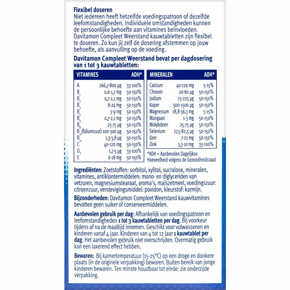 2x Davitamon Compleet Weerstand Bosvruchten 4 2x Davitamon Compleet Weerstand Bosvruchten - Afbeelding 2