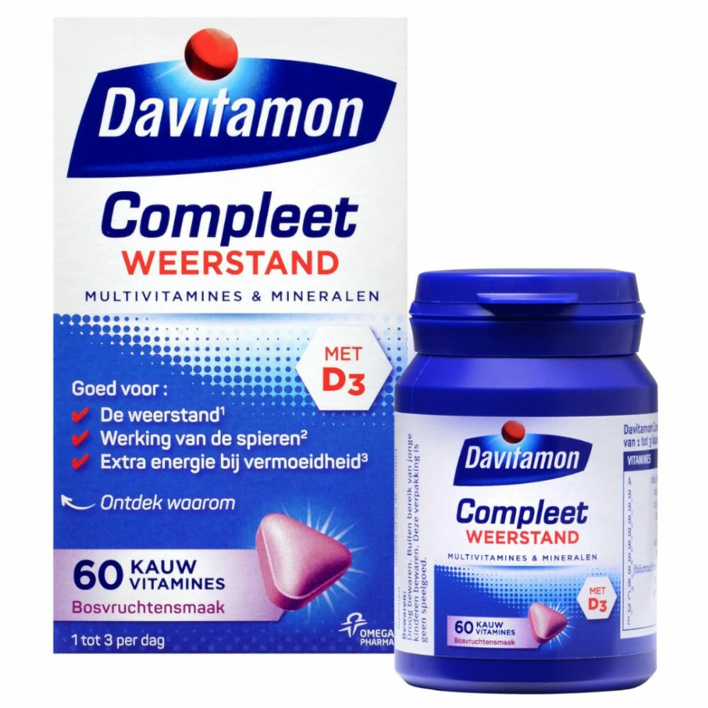 2x Davitamon Compleet Weerstand Bosvruchten 6 2x Davitamon Compleet Weerstand Bosvruchten - Afbeelding 4