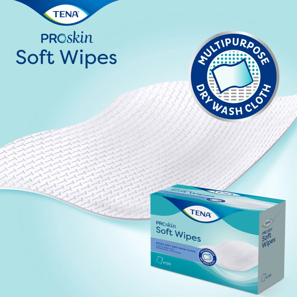 2x TENA Soft Wipe 30x32cm 5 2x TENA Soft Wipe 30x32cm - Afbeelding 4
