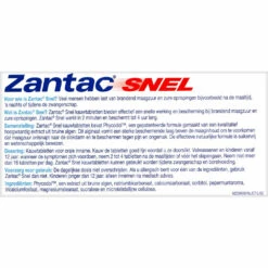 3x Zantac Snel Kauwtabletten -Verzorgingsproducten 965573 4