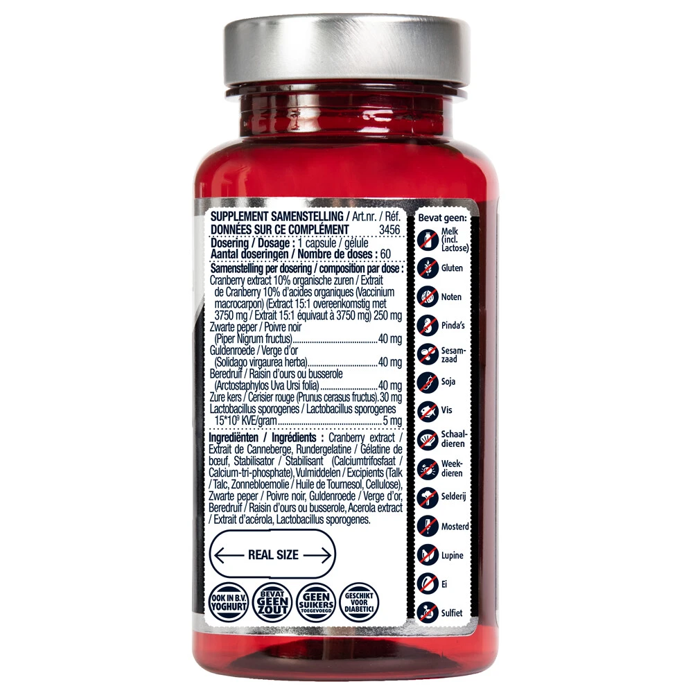 Lucovitaal Cranberry X-tra 4 Lucovitaal Cranberry X-tra - Afbeelding 2
