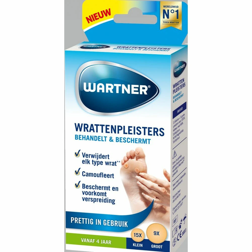 Wartner Wrattenpleister 4 Wartner Wrattenpleister - Afbeelding 2