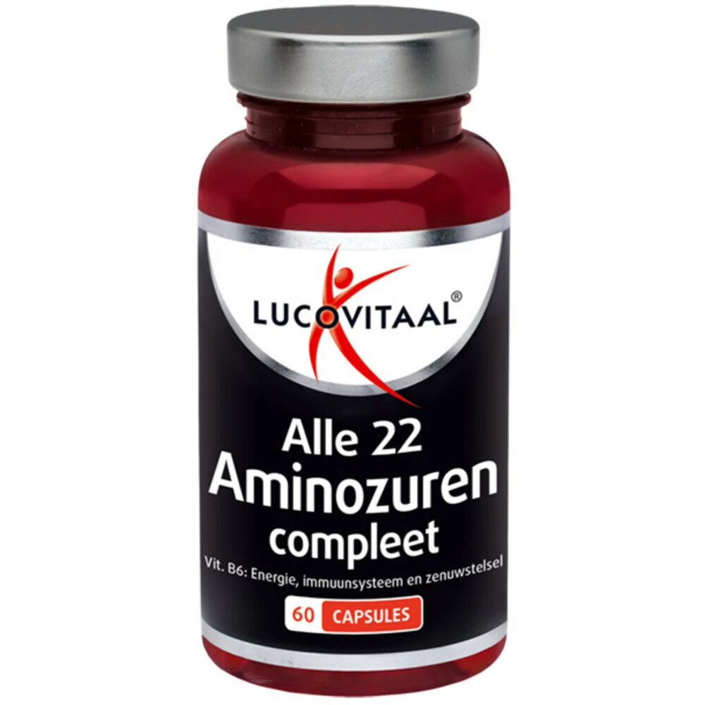 3x Lucovitaal Aminozuren Compleet + Vitamine B6 3 3x Lucovitaal Aminozuren Compleet + Vitamine B6