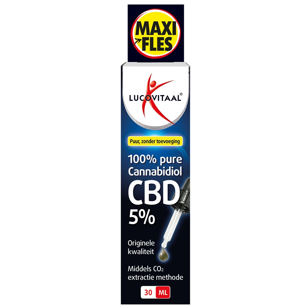 Lucovitaal CBD Cannabidiol Olie 5% 3 Lucovitaal CBD Cannabidiol Olie 5%