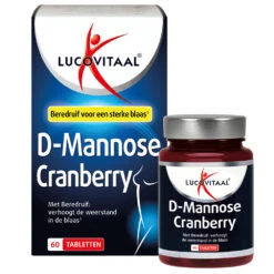 3x Lucovitaal D-Mannose Cranberry Blaasfunctie 9 3x Lucovitaal D-Mannose Cranberry Blaasfunctie -Verzorgingsproducten 996841 4